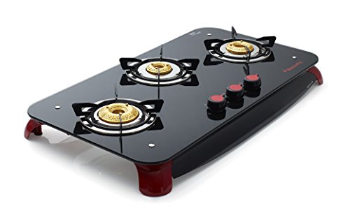 butterfly signature gas stove 3 burner