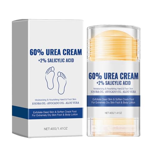 KOAHDE Crema Para Pies con Urea,Crema Pies Secos y Agrietados,40G,de Urea para Talones Agrietados y Piel Seca, Hidratación Profunda, Eliminador de Callos y Suaviza