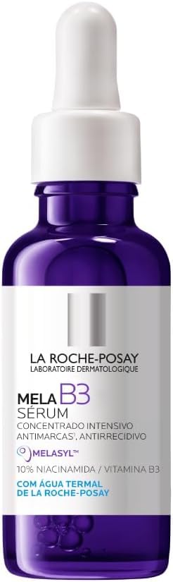 La Roche-Posay Mela B3 Sérum Antimanchas Concentrado, com Novo Ativo Melasyl™ e 10% Niacinamida, Corrige Manchas Solares e Pós-Acne, Previne Reaparecimento, 30ml
