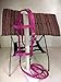 Party Ponies Miniature Horse/Sm Pony Purple RaspberrySparkle Saddle Pad Blanket and Bitless Bridle
