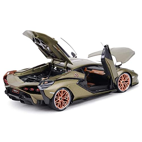 Image of Metal Pull Back Diecast Car 1:32 Lamborghini MILETRY Pull Back Car Model with Sound Light Boys Gifts Toys for Kids【Pack of 1】,multicolor