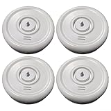 HEBEOT Wi-Fi Water Leak Detecto Smart Water Sensor Alarm WIFI Water Detector Water Sensor for Tuya App Remote Control Water Leak Detectors(4PCS)