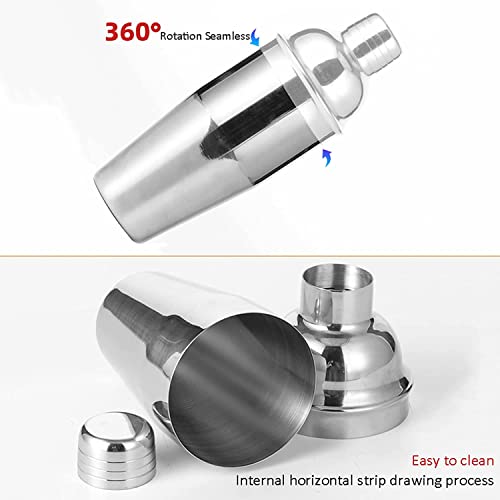 Set para hacer cócteles con soporte giratorio 750 ml miniatura 7