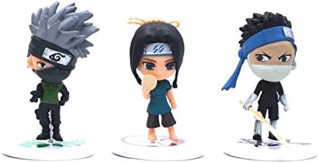 12 Anime characters figure set