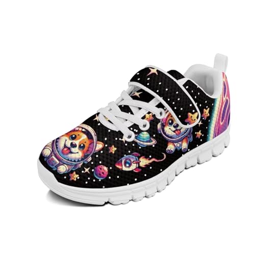 Boys Girls Sneakers Kids Shoes Unisex Lightweight Breathable Athletic Running Tennis Fitness Shoes for Little Kid