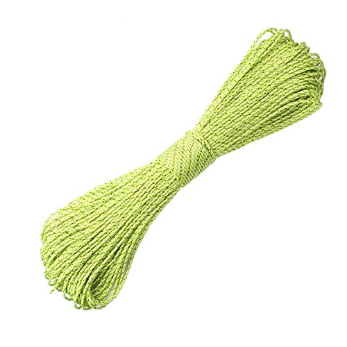 LLAAIT 2mm Paracord Riflettente 3 Fili Paracord