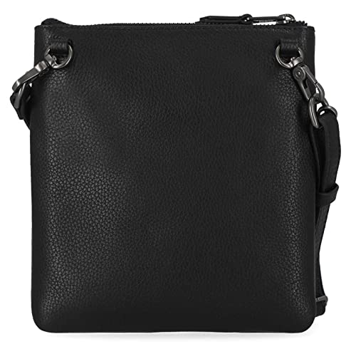 Harley-Davidson Women's Classic Genuine Leather Crossbody Purse w/Tassel, Black3