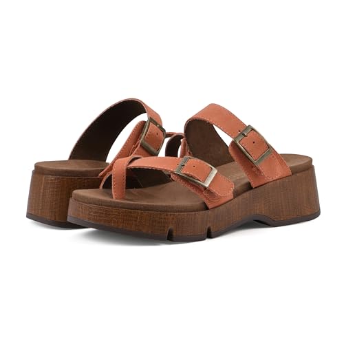 WHITE MOUNTAIN Women's Lefter Low Platform Sandal2