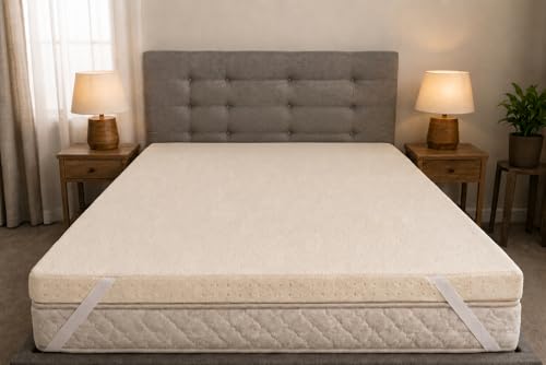 Image of Vilson Premium Orthopedic Memory Foam Mattress Topper | 2 inch Thick Bed Topper | Single Bed Topper 75 inchx36 inch | Body Contouring Comfort | 5 Years Warranty | Cooling & Supportive Bed Topper