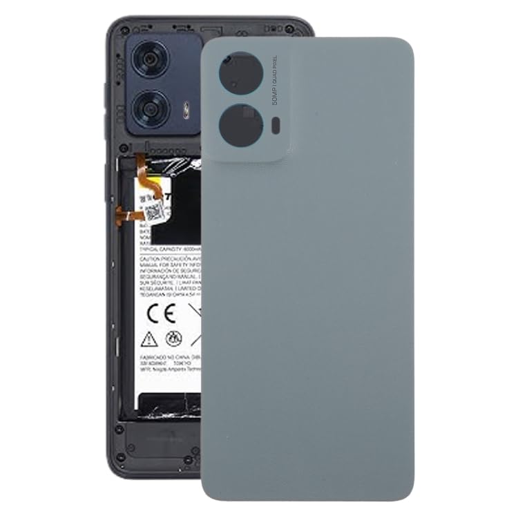 Back Cover for Motorola Moto G 2024 Battery Back Cover(Black) Phone Replacement