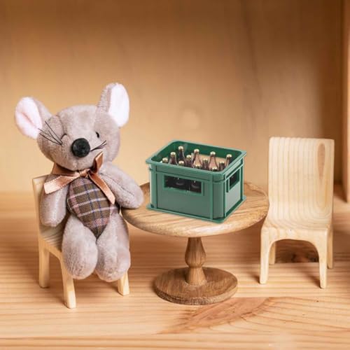 Garrafas de cerveja em miniatura - garrafas de álcool, brinquedo em miniatura para homens e amantes