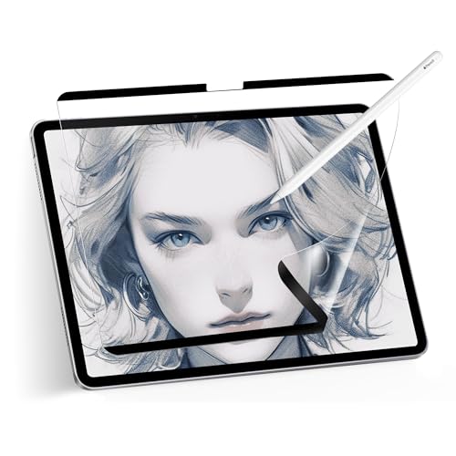 Film mat iPad Air 13 amovible anti-éblouissement effet papier