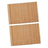 Photo Gallery zerodeko 2 pezzi tovagliette in bamboo antiscivolo isolanti termiche e resistenti all tappetini decorativi per e posate lavabili e riutilizzabili per cucina e casa Photo Gallery zerodeko 2 pezzi tovagliette in bamboo antiscivolo isolanti termiche e resistenti all tappetini decorativi per e posate lavabili e riutilizzabili per cucina e casa