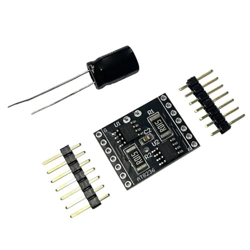 Módulo de controlador de motor preciso TB6612/AT8236 con diseño de módulo, interfaces expandibles para robótica, creación de prototipos, kit de optimización de proyectos