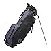 Wilson Staff EXO Lite Stand Carrying/Trolley Bag - 4 Compartment, Black/Grey
