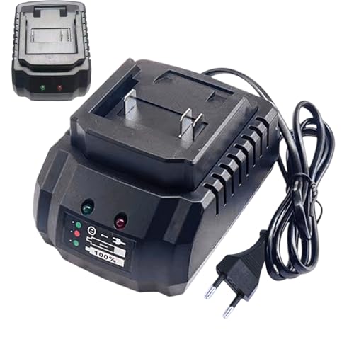 Cargador De Batería Para Herramientas Eléctricas, Cargador De Batería Con | 21-V-ion De litio Herramientas De Alto Rendimiento, Soporte De Carga Rápida Universal