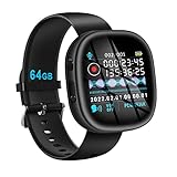 64GB Voice Recorder, Digital Screen Audio Voice Activated Recorder with Playback 50H Continuous Reco