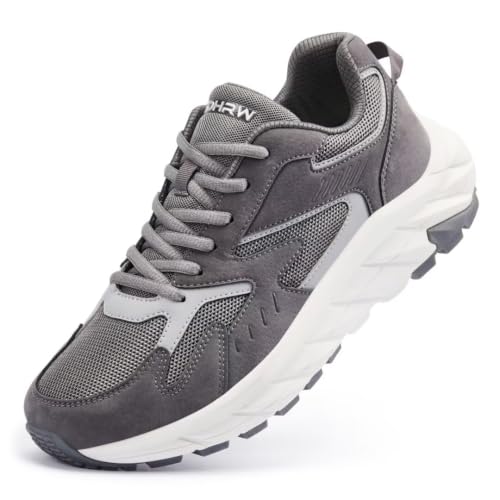 Image of Men's Extra Wide Walking Sneakers Wide Toe Box Orthopedic Shoes with Arch Support for Flat Feet & Foot Pain Relief