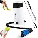 SOKELP-Strumpfanziehhilfe-Sockenanziehhilfe Nach Hüftoperation-Anziehhilfe für Socken und Strümpfe-Socken Anziehhilfe Senioren & Schuhlöffel-Komfortgriffe-Behinderte und Schwangere Frauen