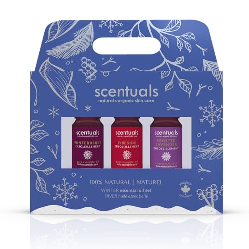 Fragrance Essential Oils Blend Gift Set (Winter Set, 3X 10ml