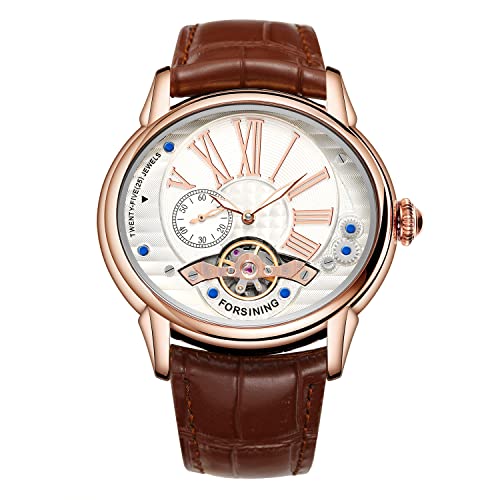 Image of FORSINING Classic Automatic Mechanical Men Wristwatch Military Army Sport Big Roman Number Top Brand Luxury Watch