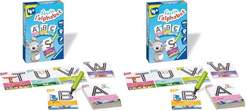 Jeu Éducatif Ravensburger 24083 – Apprentissage de l'Alphabet avec Cartes Pochoirs - vue 4