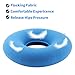 ANABIUP 2 Pack Inflatable Donut Pillow Ring Seat 15 Inch Round Portable Donut Cushion Pillow for Home Office Chair Wheelchair Car, 2 Colors
