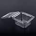 Produktbild (Packung mit 70 Stück) 375 ml New Cookies Biscuit Cracker Salat Container Takeaway Fast Food Einweg Box Kunststoff Deckel