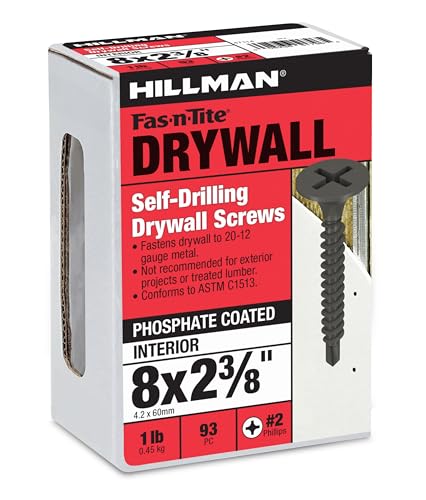 Hillman Self Drilling Drywall Screw Number 2 (8-Pack)