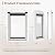 MAVRICTECH Doggie Door for Door, Doggy Door for Exterior Door with Steel Frame and Telescoping Tunnel, Dog Door with Two Magnetic Flaps and Two Sliding Lock Panels, for Pets Up to 40LBS, White