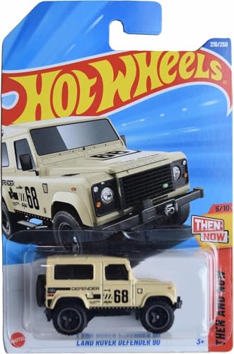Hot Wheels Land Rover Defender 90, Then and Now 5/10 [tan] 210/250