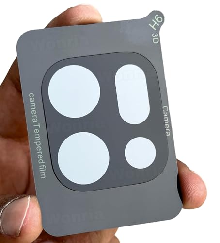 Image of Pack 1- Back Camera Lens Protector for Oppo Find X9 Pro 5G [3D Premium] Camera Glass Protector (Black)