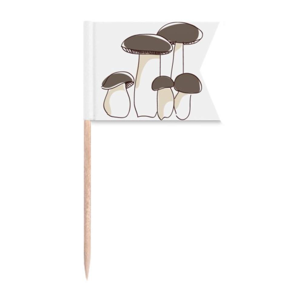 Patron Gâteau de fête Champignons Frais DIYlab Premium avec Plaque