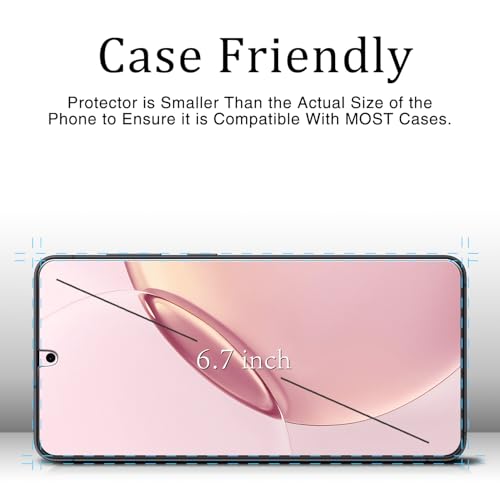 Image of KAREEN 2+2 Pack Screen Protector for Samsung Galaxy S26 Plus /S26+ Tempered Glass Film with Camera Lens Protector, Fingerprint Unlock Support, Anti Scratch, Bubble Free, Case Friendly