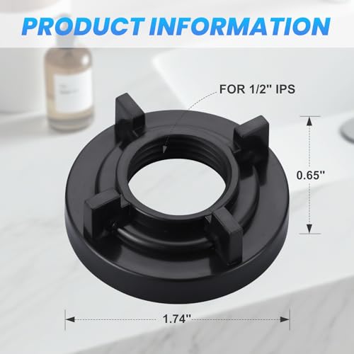 image for ARCORA Mounting Lock Nut for Basin Faucet: 1/2