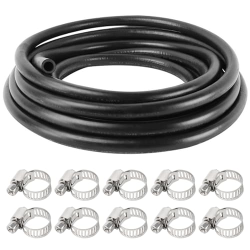 3/4" Heater Hose 5FT Coolant Radiator Hose With 10PCS 201