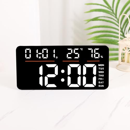 Horloge murale moderne télécommandée pour ne plus rater vos réveils - 3