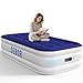 Sebor Air Mattress Twin with Built-in Pump 18", Comfortable Self-Inflating Air Mattress with High-Speed Pump, Durable Blow Up Mattress Twin with Storage Bag for Guests, Camping, Travel