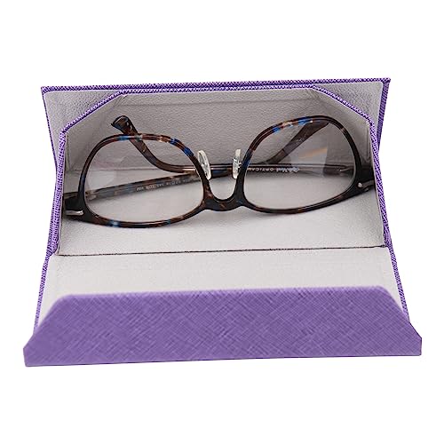Image of Real Sic Glasses Case for Men and Women - Magnetic Folding Hard Shell Sunglass Holder - Inspired by Solid Color