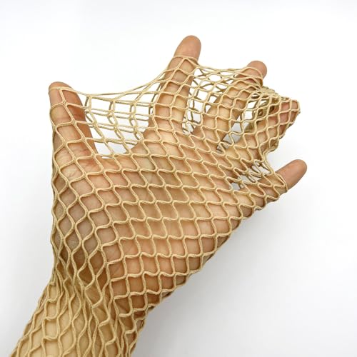 Image of 2 Pairs Nude Fishnet Tights for Women Sexy Mesh High Waist Fishnets