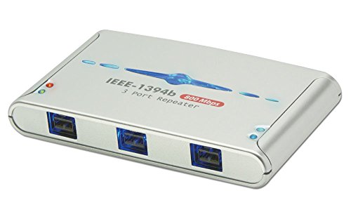 Lindy 3 Port Firewire 800 Repeater Hub