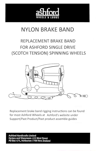 image for Generic Nylon Brake Band for Ashford Spinning Wheels, Clear nylon mono