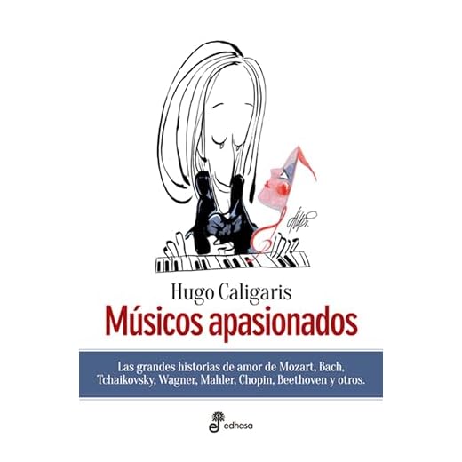 Músicos apasionados: Las grandes historias de amor de Mozart, Bach, Tchaicovsky, Wagner, Mahler, Chopin, Beethoven y otros
