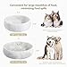 White Dog Bowl, Marble Dog Food Bowl, Non-Slip Water Dish Large, Heavy Duty Pet Bowl for Large Dogs, African Natural Marble, Holds 6 Cups(6lbs)