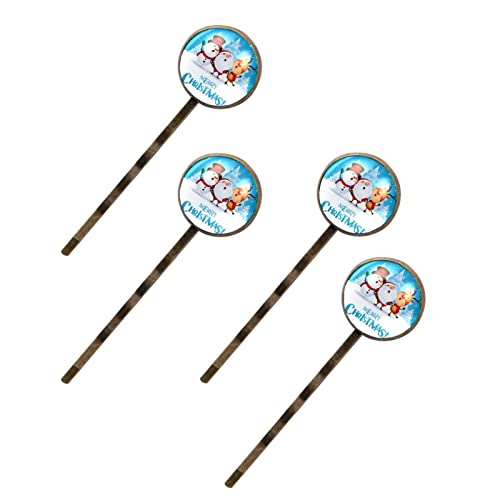 Épingles à cheveux Noël lot de 4 pour fixer facilement vos mèches