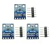 Produktbild Aihasd 3 Stück GY-302 H1750 BH1750FVI Digitaler ichtintensitätssensor Detektor Modul Lichtstärke Beleuchtungsmodul Light Intensity Illumination Sensor Module 3V-5V Power kompatibel mit Arduino
