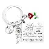 bouledogue francais nain 💕Cadeau parfait : Le design adorable du teckel fait de ce porte-clés un cadeau idéal pour les amis, la famille ou les amoureux des chiens. Que ce soit pour Noël, un anniversaire ou d’autres occasions, ce porte-clés teckel apporte de la joie et