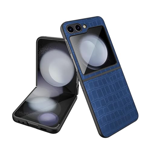 Coque Samsung Galaxy Z Flip 5 bleue protection intégrale antichoc