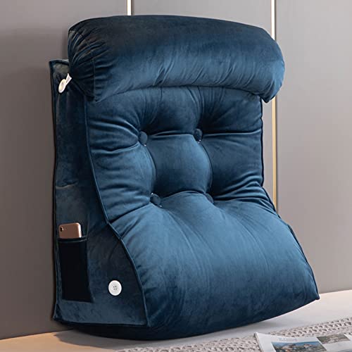 Almohada de lectura y TV de alta calidad para sofá, cintura, cojín de descanso para cama con almohada para el cuello para un apoyo perfecto de la espalda