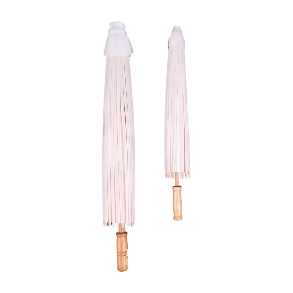 CTRLZS Wedding Paper Umbrellas DIY White Umbrellas Wedding Decorations Role Play Photography Props